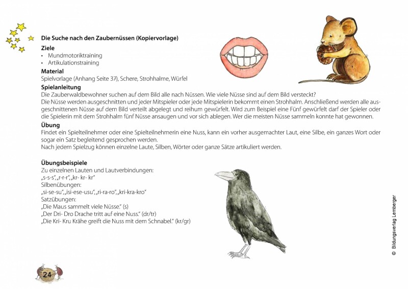 Drago im Zauberwald – Bilderbuch mit Fördermaterial: Die Zaubernuss