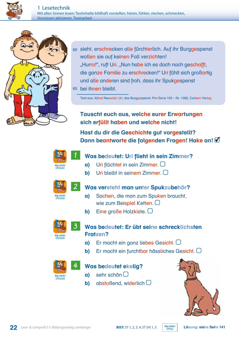 Lese- und Lernprofi 3 - Schulbuch: Silbierte Ausgabe_Version 3.1