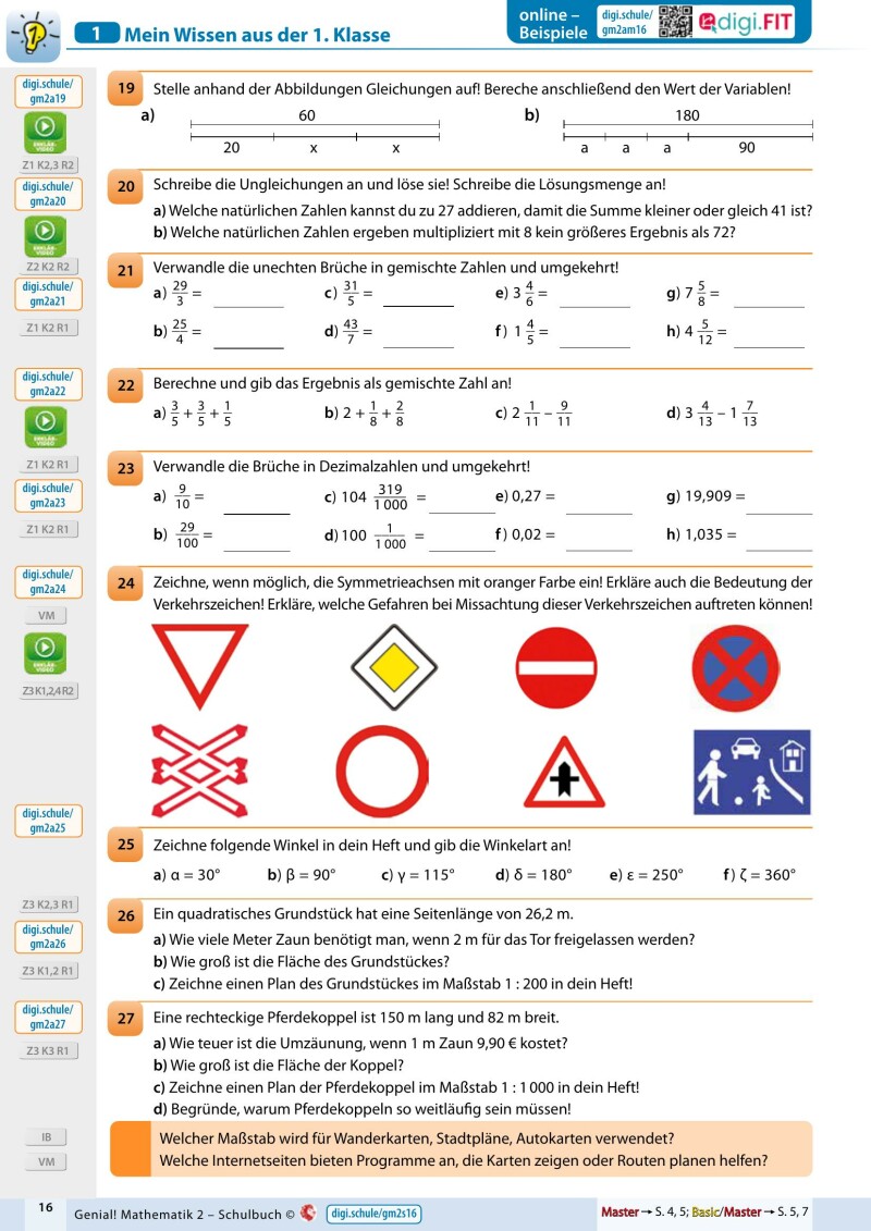 Genial! Mathematik 2 – Schulbuch IKT LP‘23 v.1.3