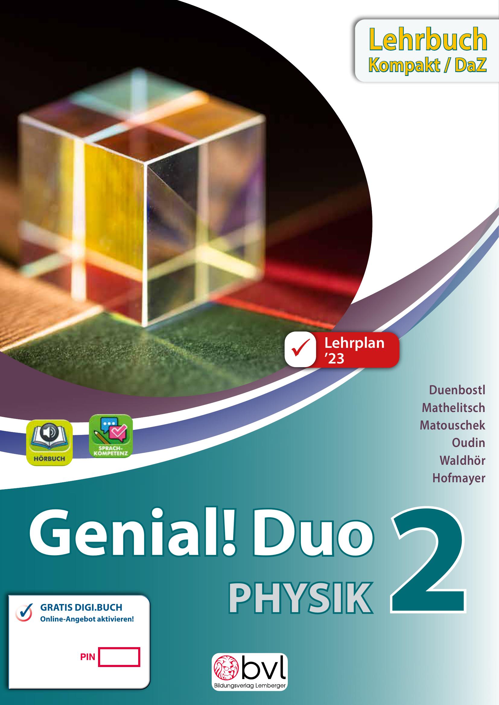 Genial! DUO Physik 2 – KOMPAKT LP 23 v1.1 / Schulbuch