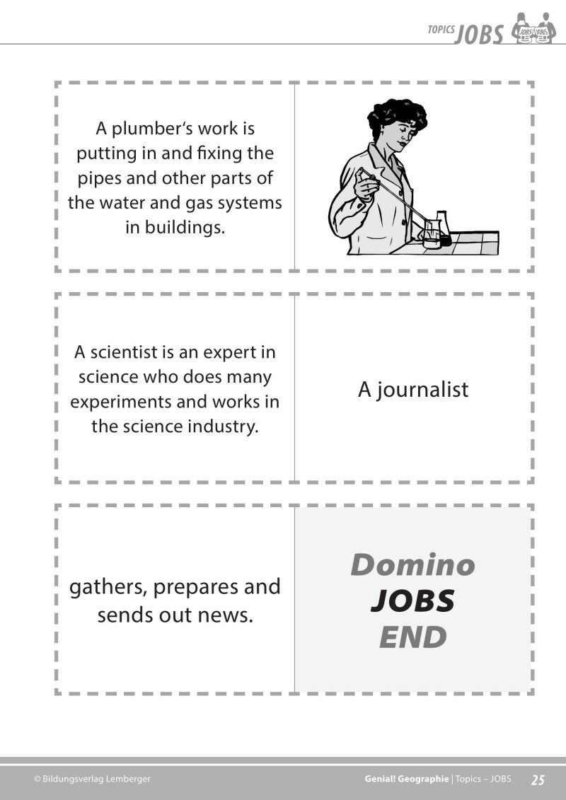 Genial! GW 3 – topics 3: Jobs