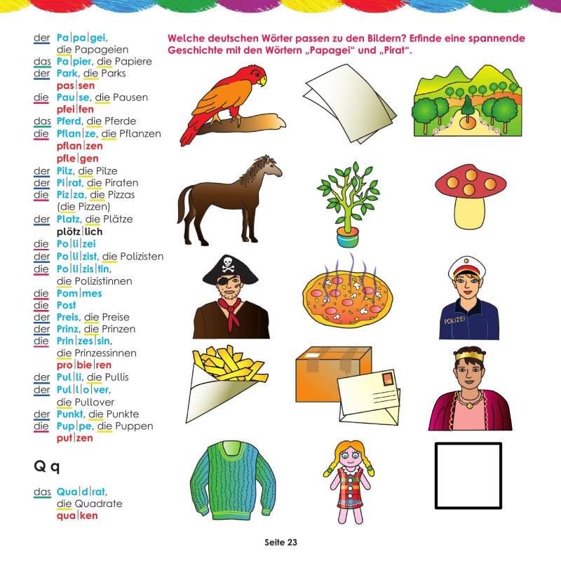 Stichwort DaZ - Lernwörterbuch für Deutsch als Zweitsprache. Ausgabe für die Volksschule