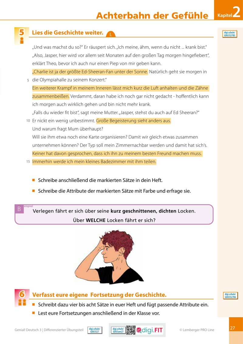 Genial! Deutsch 3 – Sprachbuch IKT LP’23 v.1.1 / Differenzierter Übungsteil