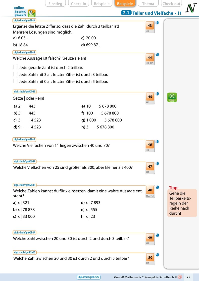 Genial! Mathematik Kompakt 2 IKT v2.2