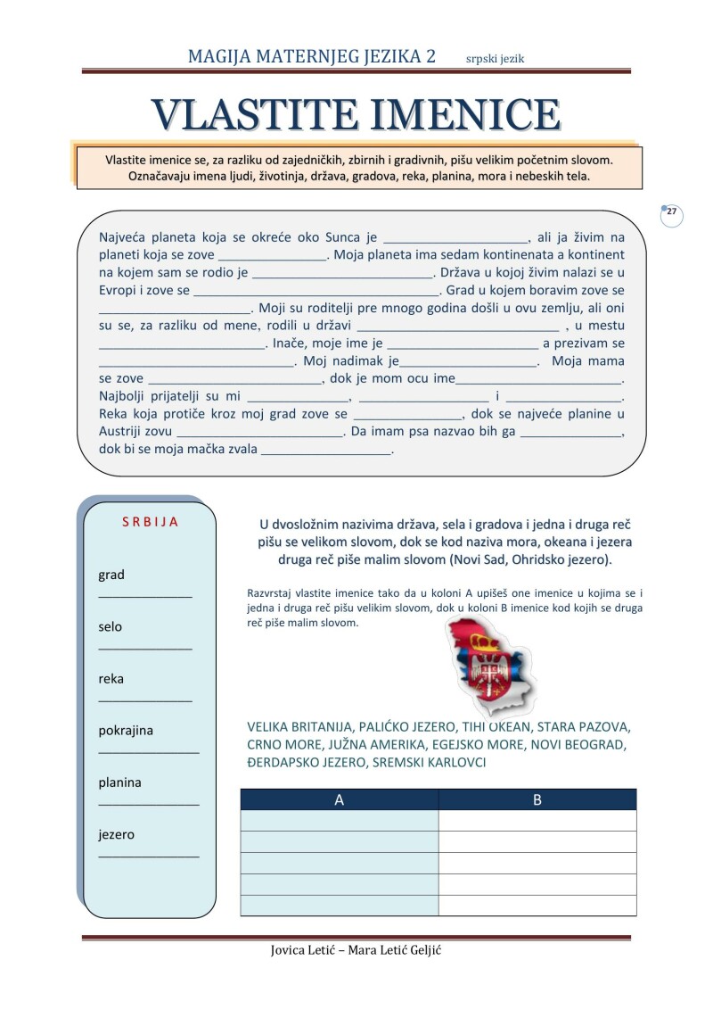 MAGIJA MATERNJEG JEZIKA 2 srpski - DIE MAGIE DER MUTTERSPRACHE 2 serbisch