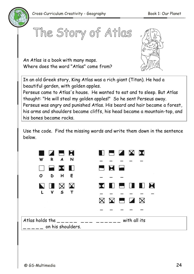 Cross Curriculum Creativity – Geography – Book 1: Our Planet