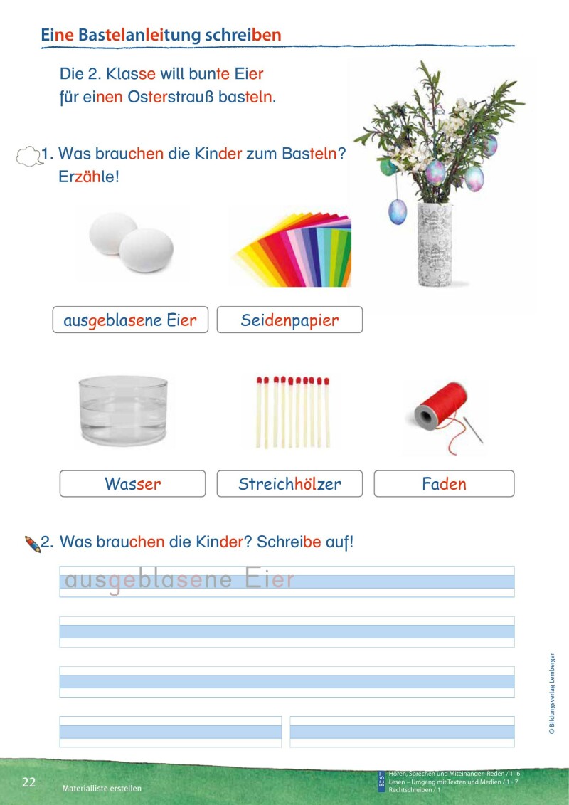 ABC der Tiere 2 - Schulbuch Kompaktausgabe: Spracharbeitsheft B (2. Semester)