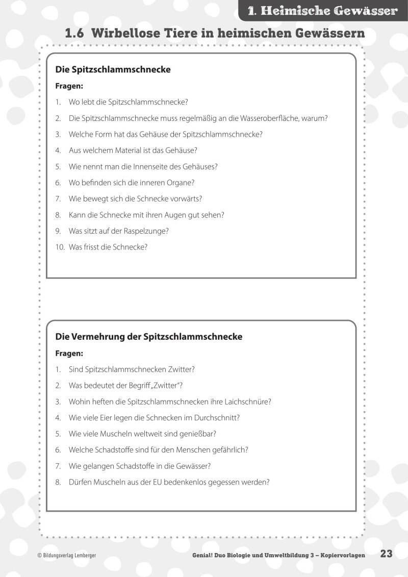 Genial! DUO Biologie 3_LP’23 – Kopiervorlagen
