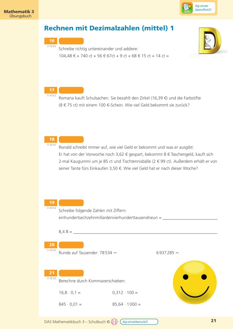 DAS Mathematikbuch 3 IKT – Übungsteil v2.2