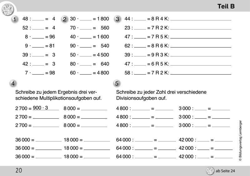 Mathetiger 4 NEU - Schulbuch Tigertrainer - Teil B (für das 2. Semester)