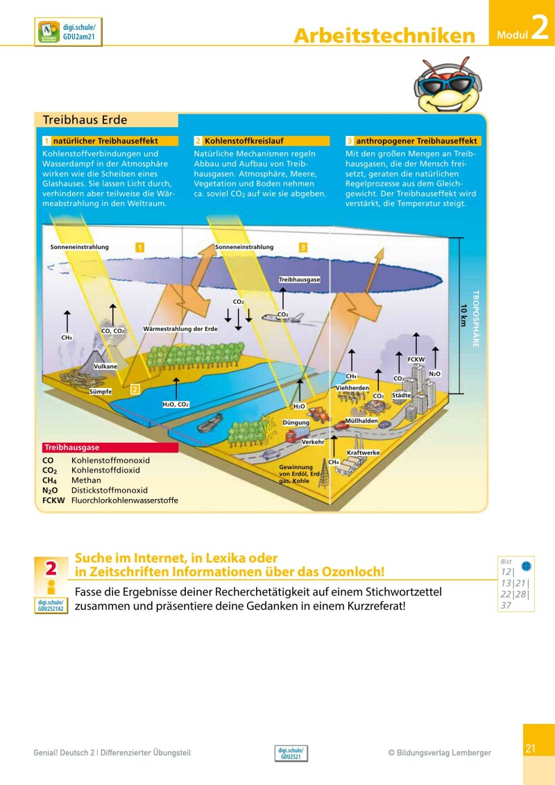 Genial! Deutsch 2 – Sprachbuch IKT / Lehrbuch Classic – Differenzierter Übungsteil