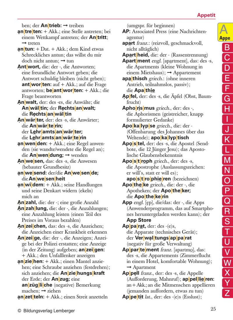 Genial! Deutsch – Wörterbuch: Schau nach, schreib richtig