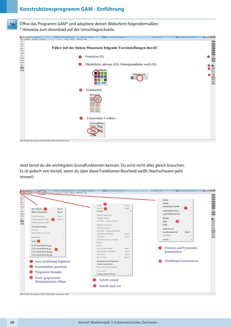 Genial! Mathematik 3-4 – Geometrisches Zeichnen v1.1