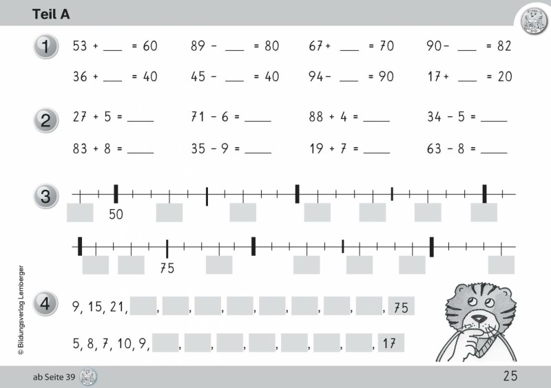 Mathetiger 2 NEU – Schulbuch Tigertrainer (2-teilig) – Classic