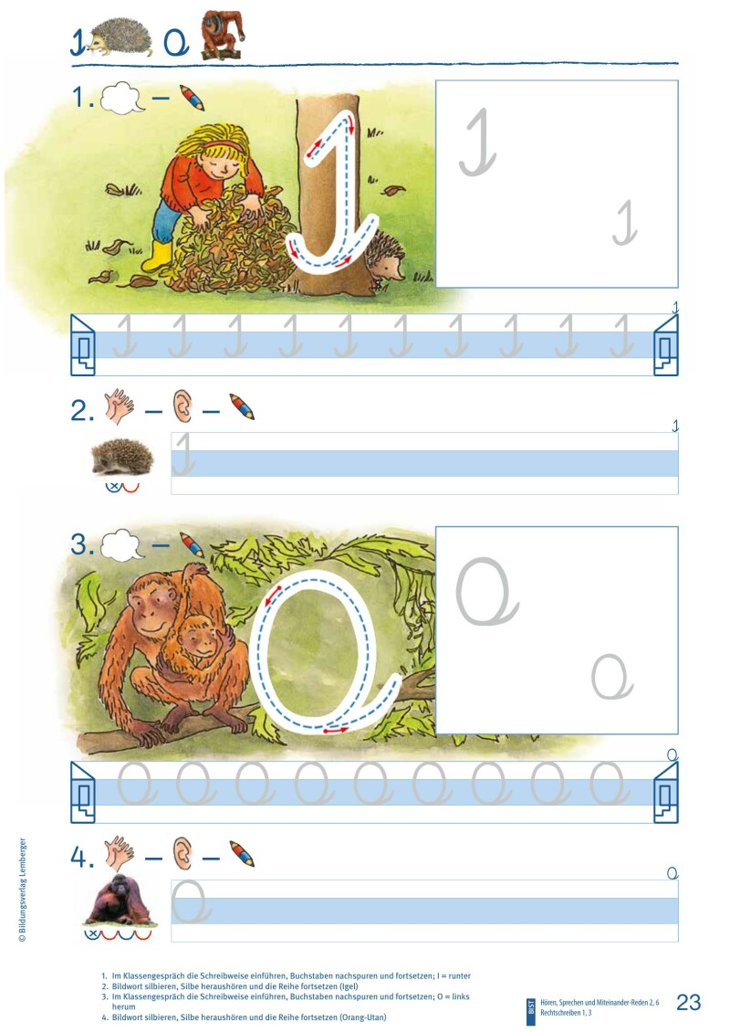 ABC der Tiere 1 – Schulbuch: Schreiblehrgang Schreibschrift LP’23 v1.1