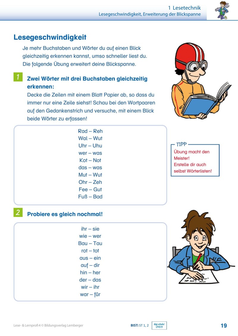 Lese- und Lernprofi 4 v3.1 / Schulbuch