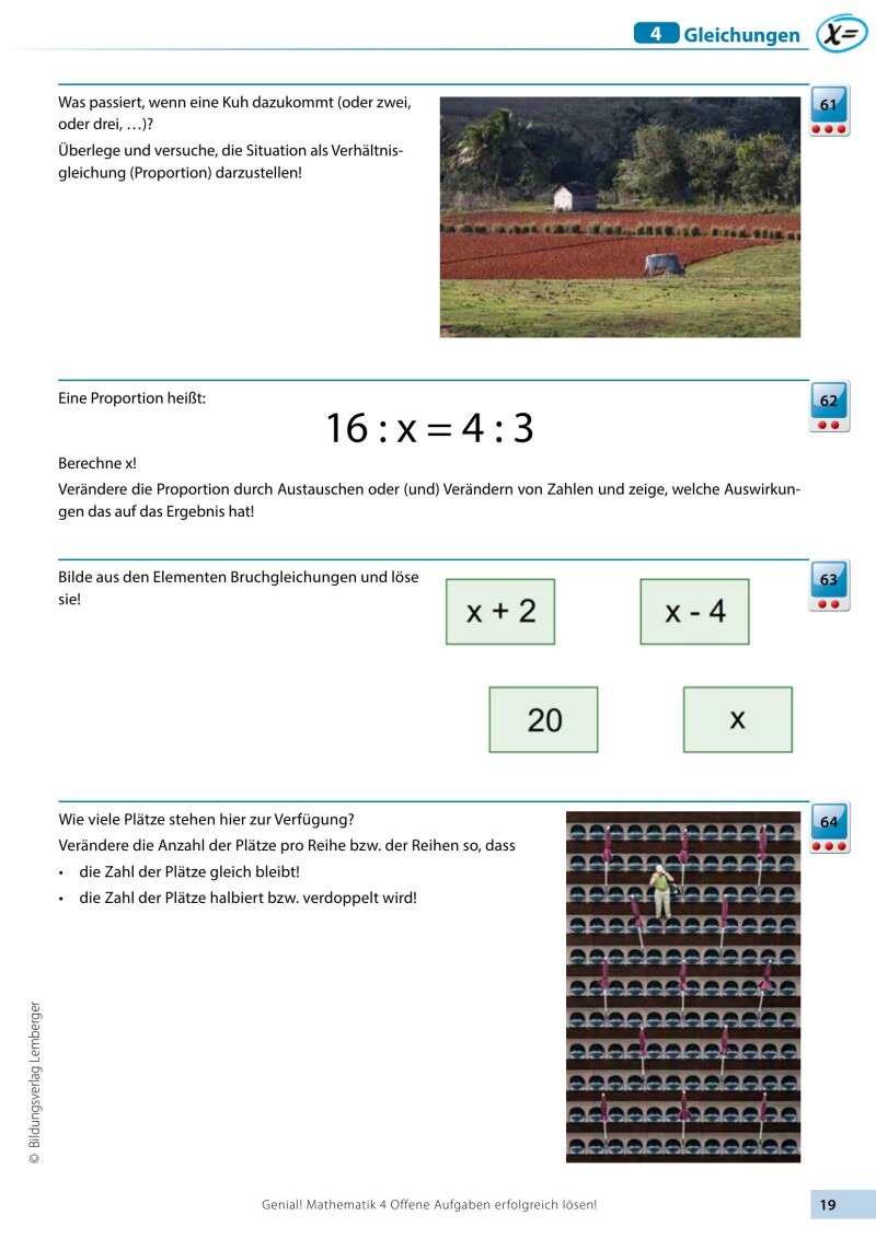 Genial! Mathematik 4 - Offene Aufgaben erfolgreich lösen!