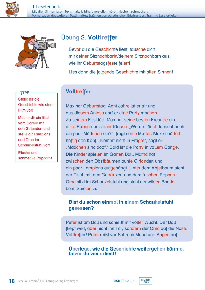 Lese- und Lernprofi 3 - Schulbuch: Silbierte Ausgabe_Version 3.1
