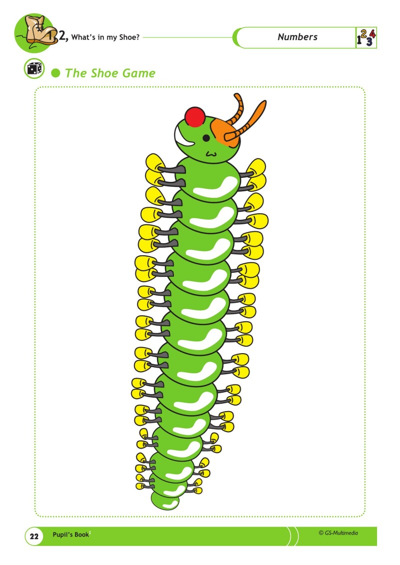 1,2, What's in my Shoe? - Pupil's Book 1
