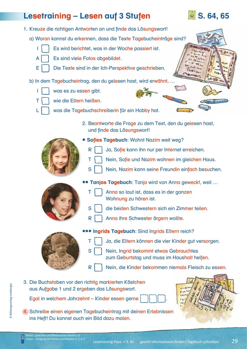 ABC der Tiere 3 - Schulbuch: Lesebuch NEU - Arbeitsheft - Silbenausgabe