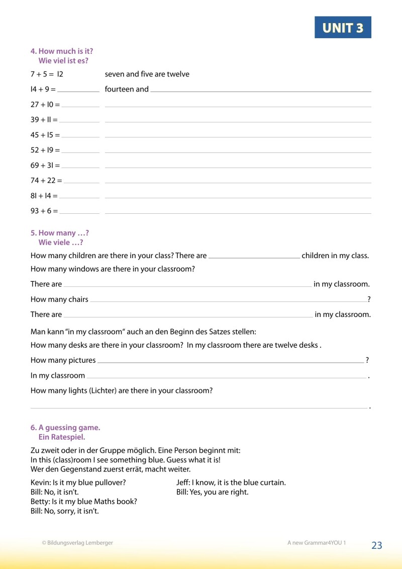 Modern English – A new Grammar4YOU_Band 1 (A1/A2) / mit allen Lösungen