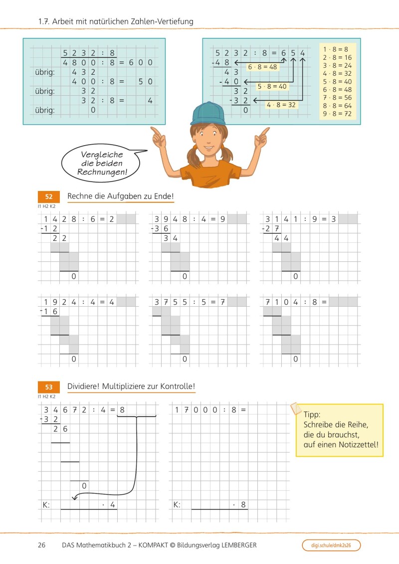 DAS Mathematikbuch 2 - KOMPAKT: Grundkompetenzen-Training