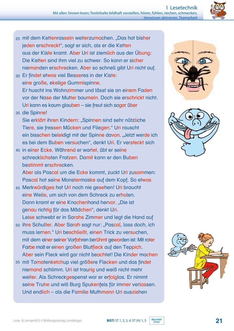 Lese- und Lernprofi 3 - Schulbuch: Silbierte Ausgabe_Version 3.1