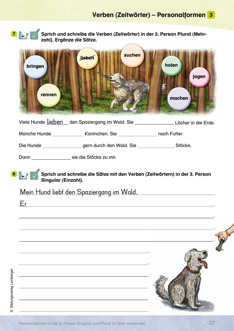 INDIGO - Silben-Themen-Wörterbuch: Arbeitsheft 2 - Grammatik
