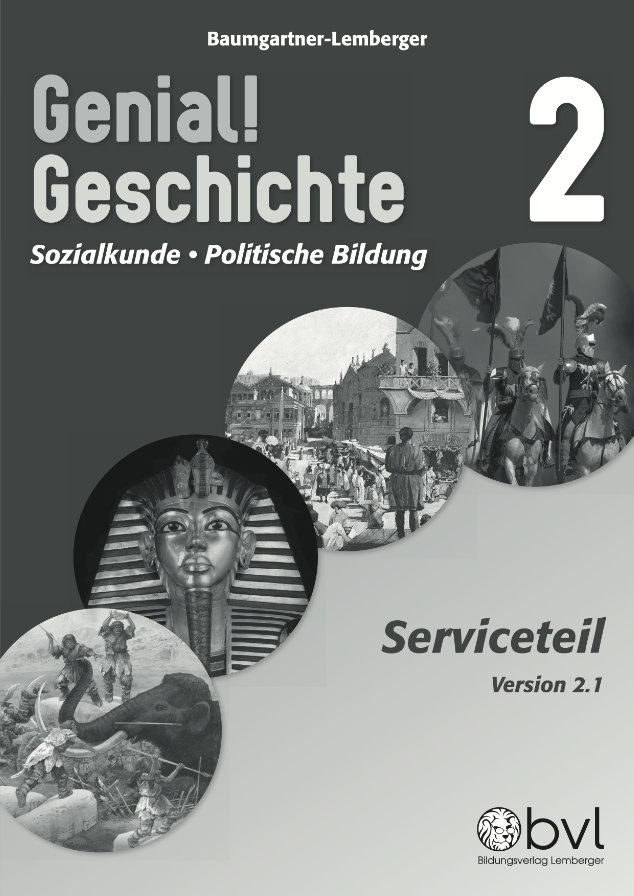 Genial! Geschichte 2 - Schulbuch Version 2.1: Serviceteil