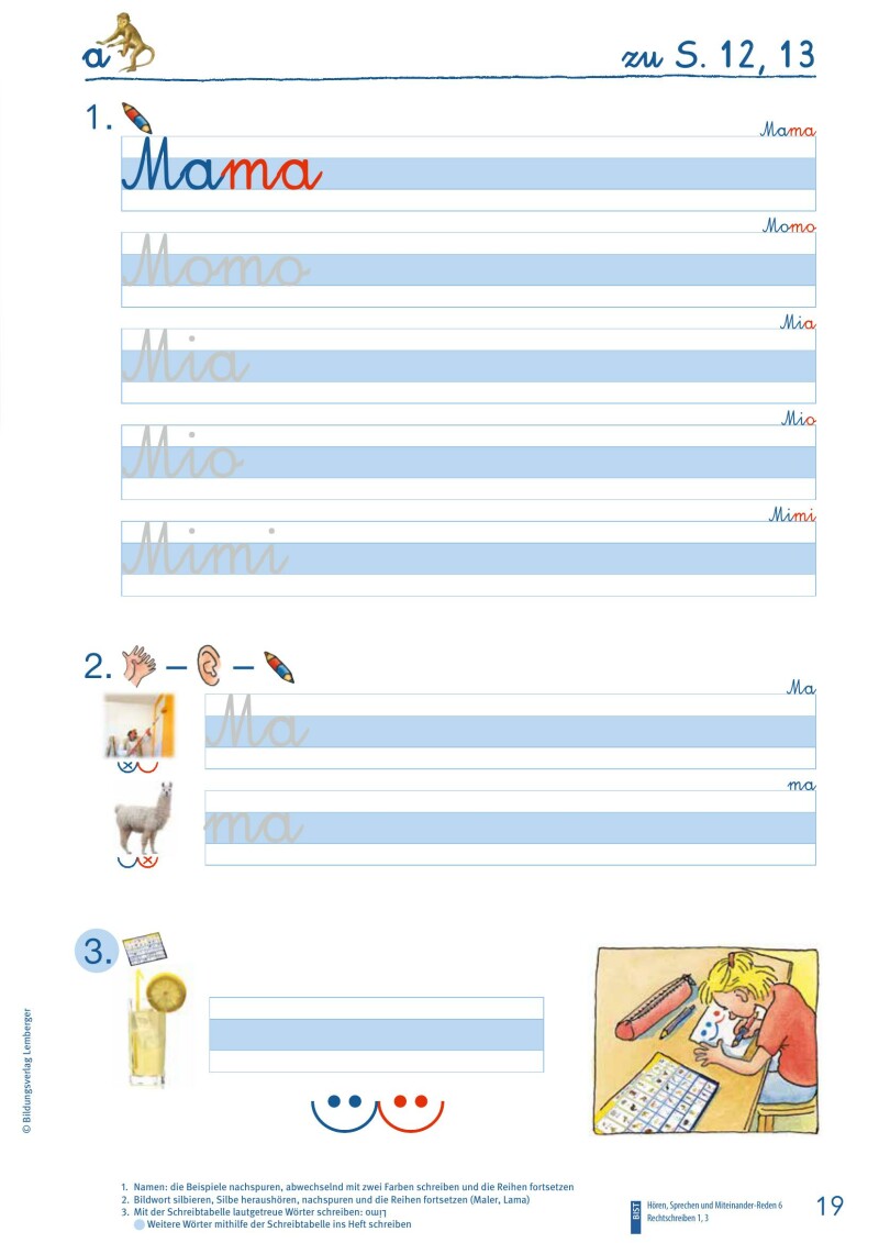 ABC der Tiere 1 – Schulbuch: Schreiblehrgang – Teil A Schreibschrift LP‘23 v.1.1