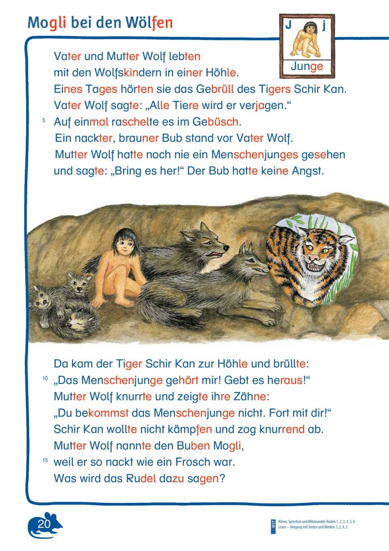 ABC der Tiere 1 – Schulbuch: Lesezirkus LP‘23 v1.1