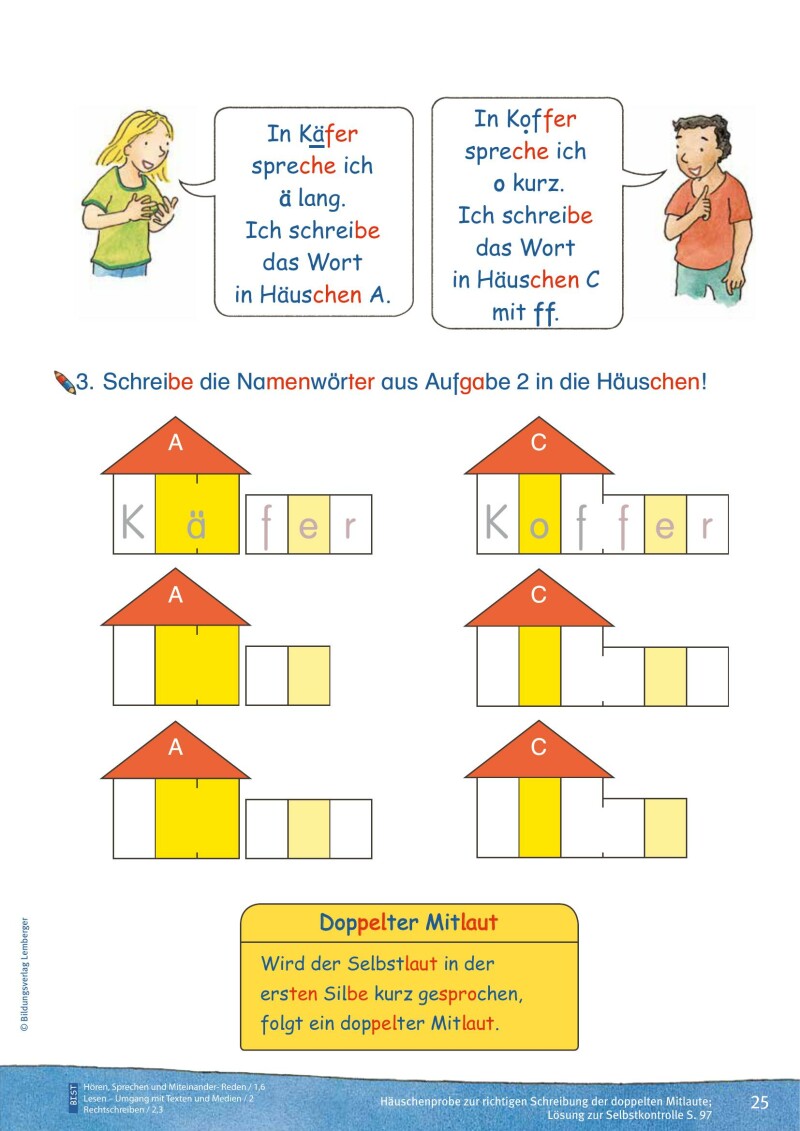 ABC der Tiere 2 - Schulbuch Kompaktausgabe: Spracharbeitsheft A (1. Semester)