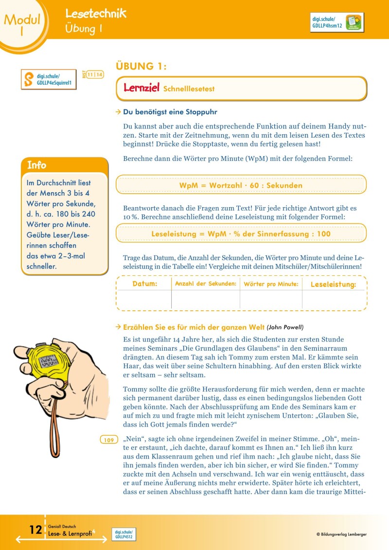Genial! Deutsch 4 – Lese- und Lernprofi IKT v3.1 / Schulbuch