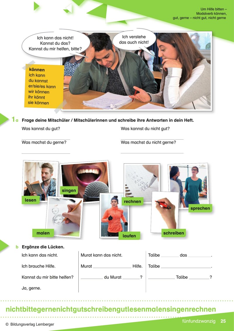 Willkommen – Deutsch als Zweitsprache für Jugendliche I