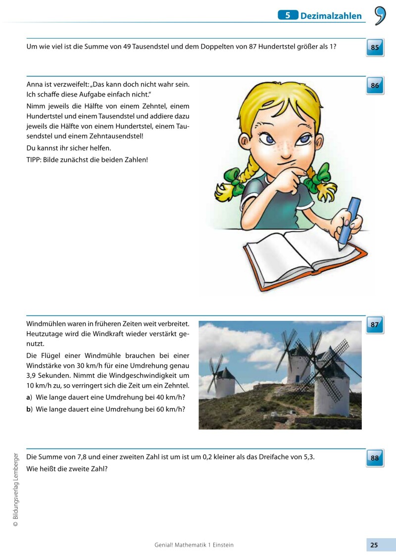 Genial! Mathematik 1 – Einstein Junior LP‘23