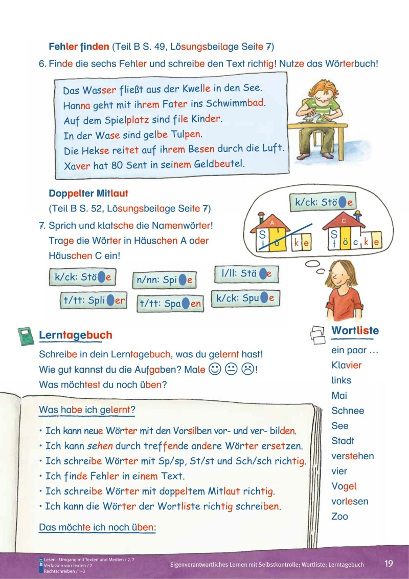 ABC der Tiere 2 - Schulbuch: Spracharbeitsheft Teil C
