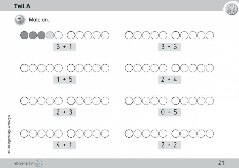 Mathetiger 1- Schulbuch Tigertrainer (2-teilig)