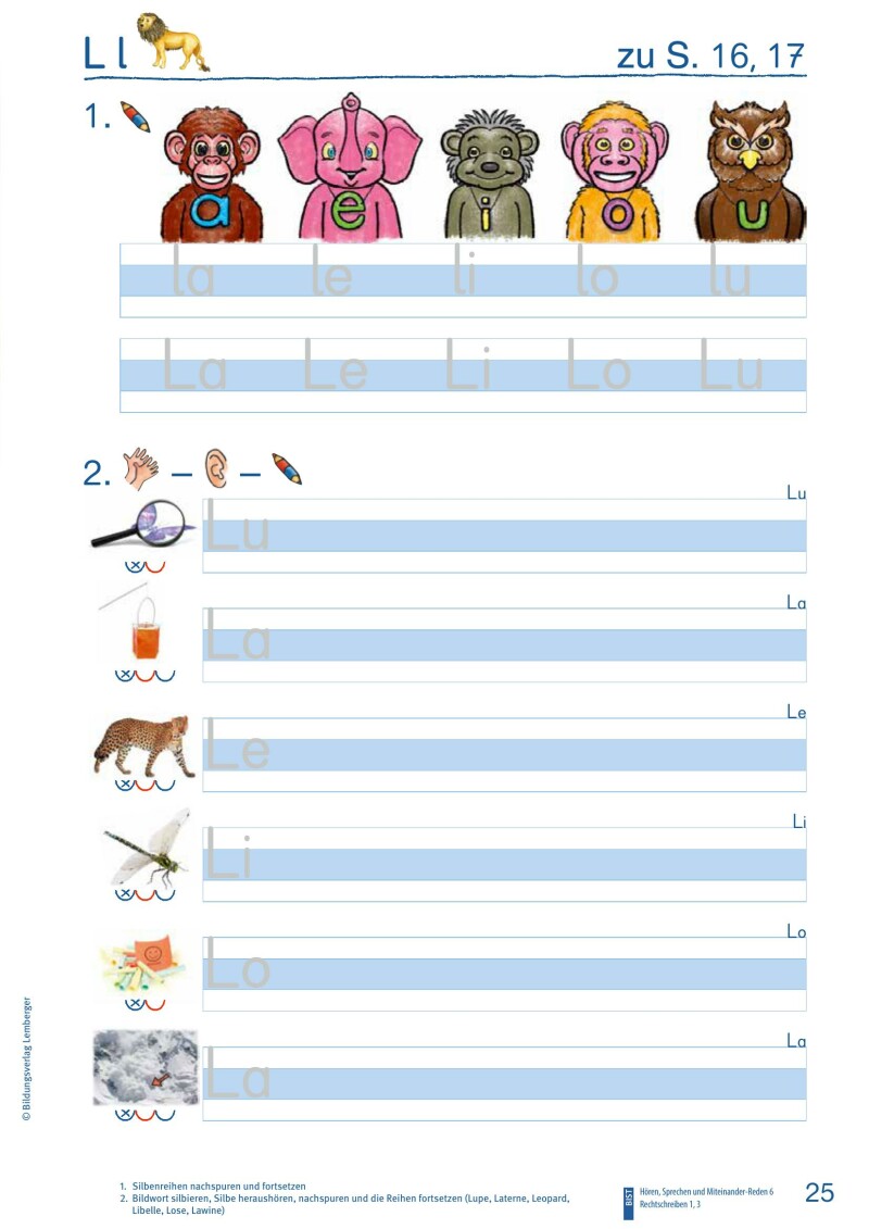 ABC der Tiere 1 – Schulbuch: Schreiblehrgang – Teil A LP‘23 v1.1