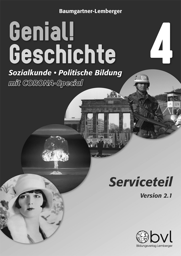 Genial! Geschichte 4 - Schulbuch Version 2.1: Serviceteil