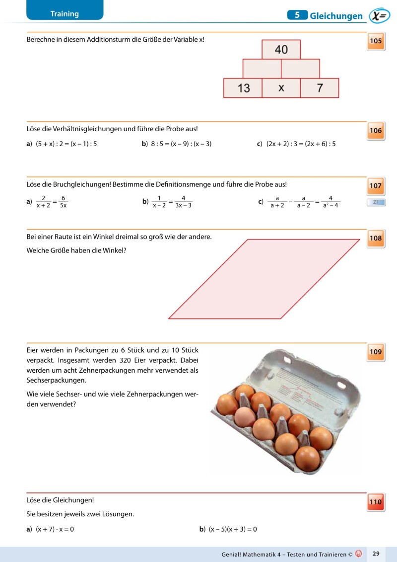 Genial! Mathematik 4 – Testen und Trainieren_LP’23