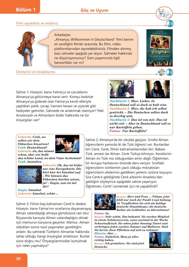 Sen ve Ben 8. Kompetenzorientiertes Arbeitsmaterial für den Muttersprachlichen Unterricht Türkisch ab der 8. Schulstufe