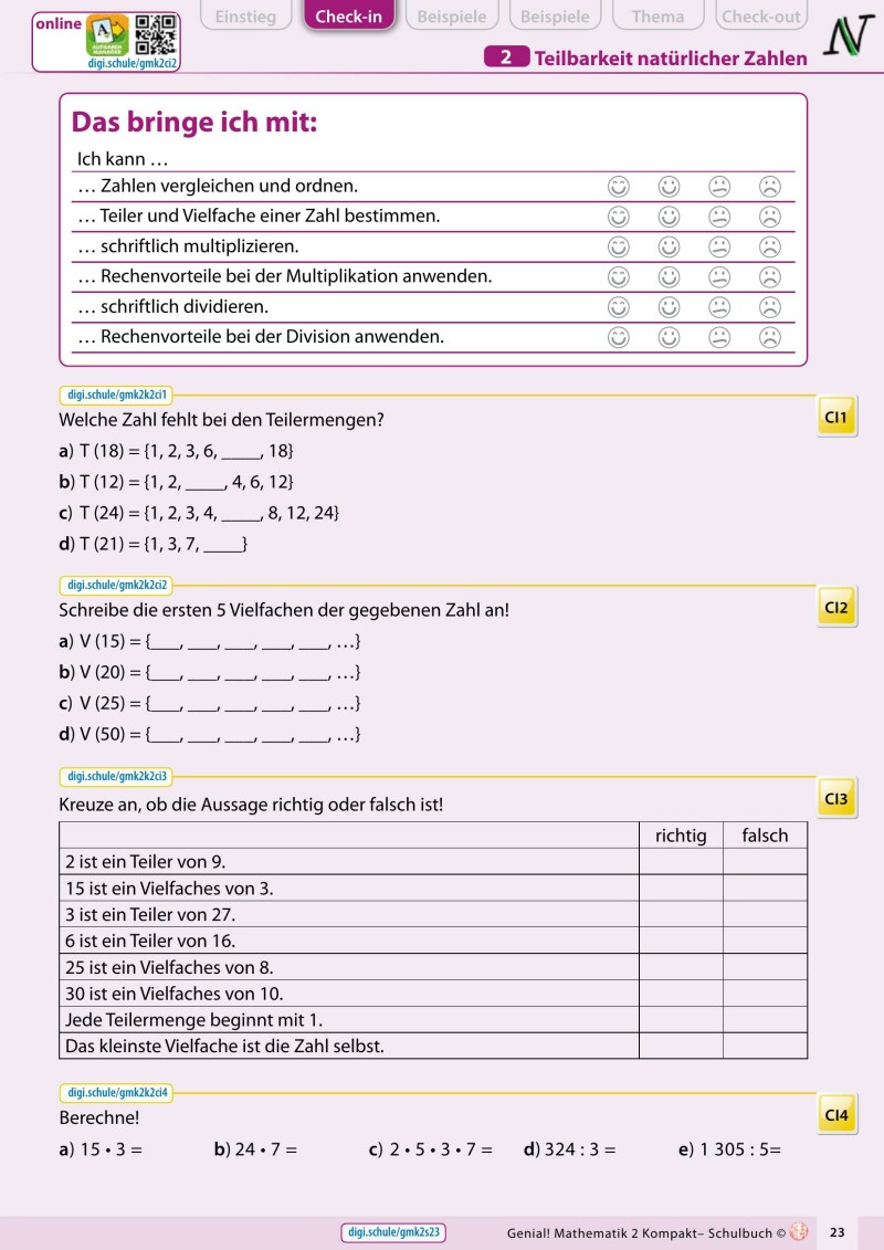Genial! Mathematik Kompakt 2 IKT v2.2