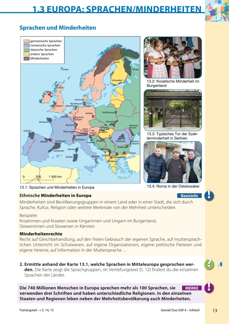 Genial! DUO Geographie/Wirtschaftskunde 4 - Info-Teil