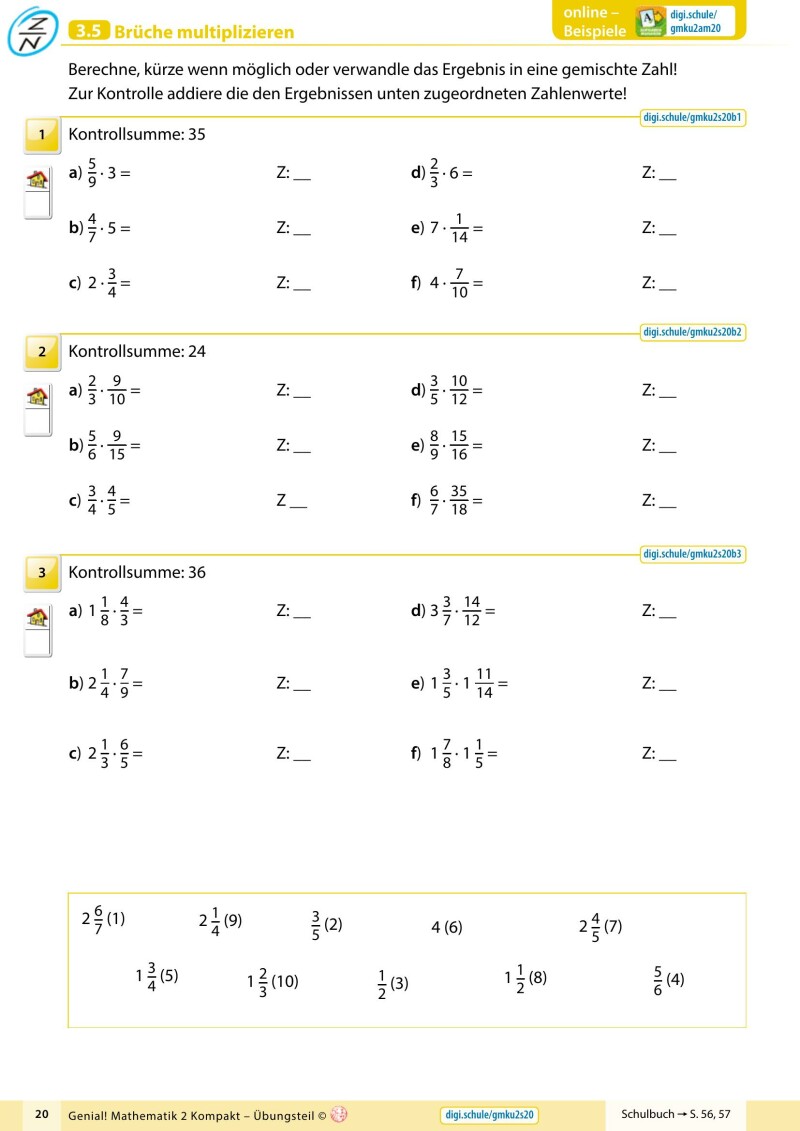Genial! Mathematik 2 - Kompakt IKT v2.2 – Übungsteil