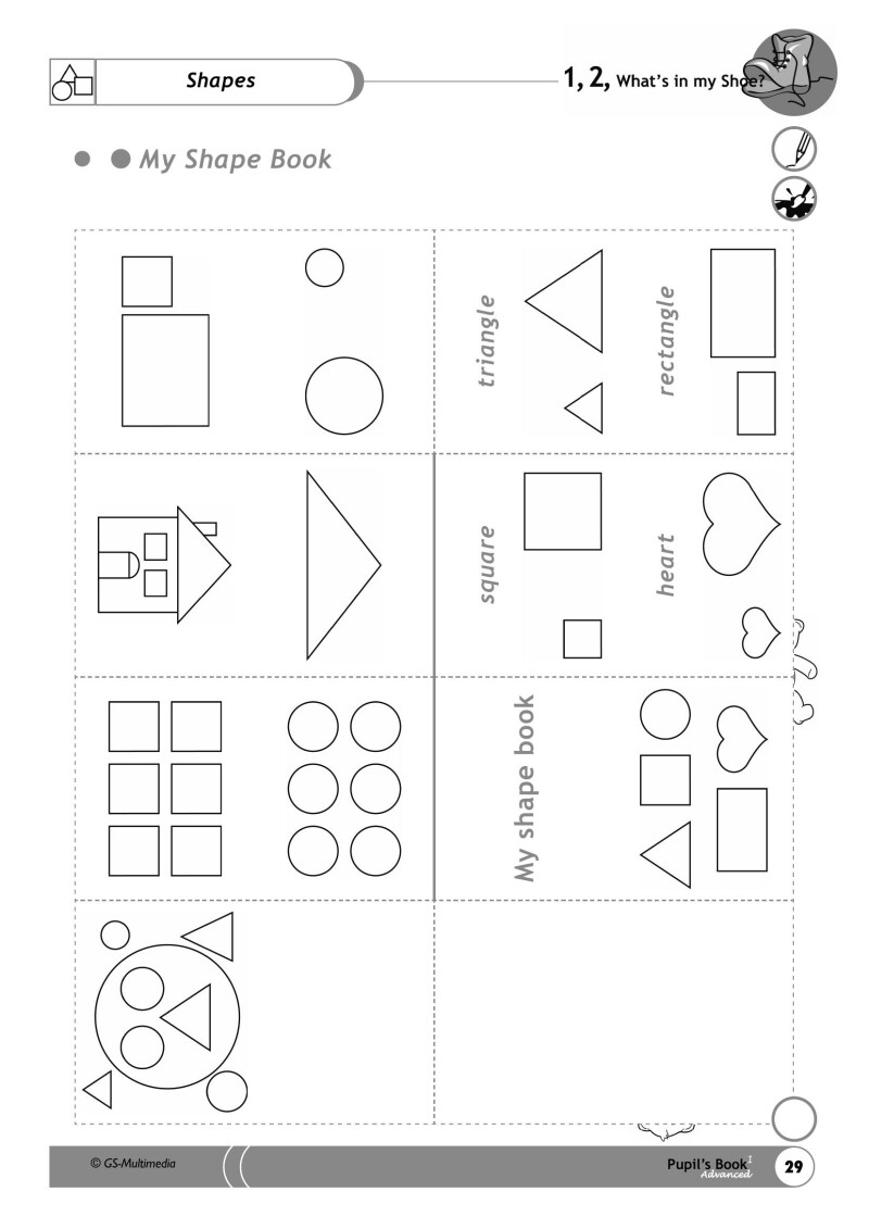 1,2, What's in my Shoe? - Pupil's Book 1 - Advanced