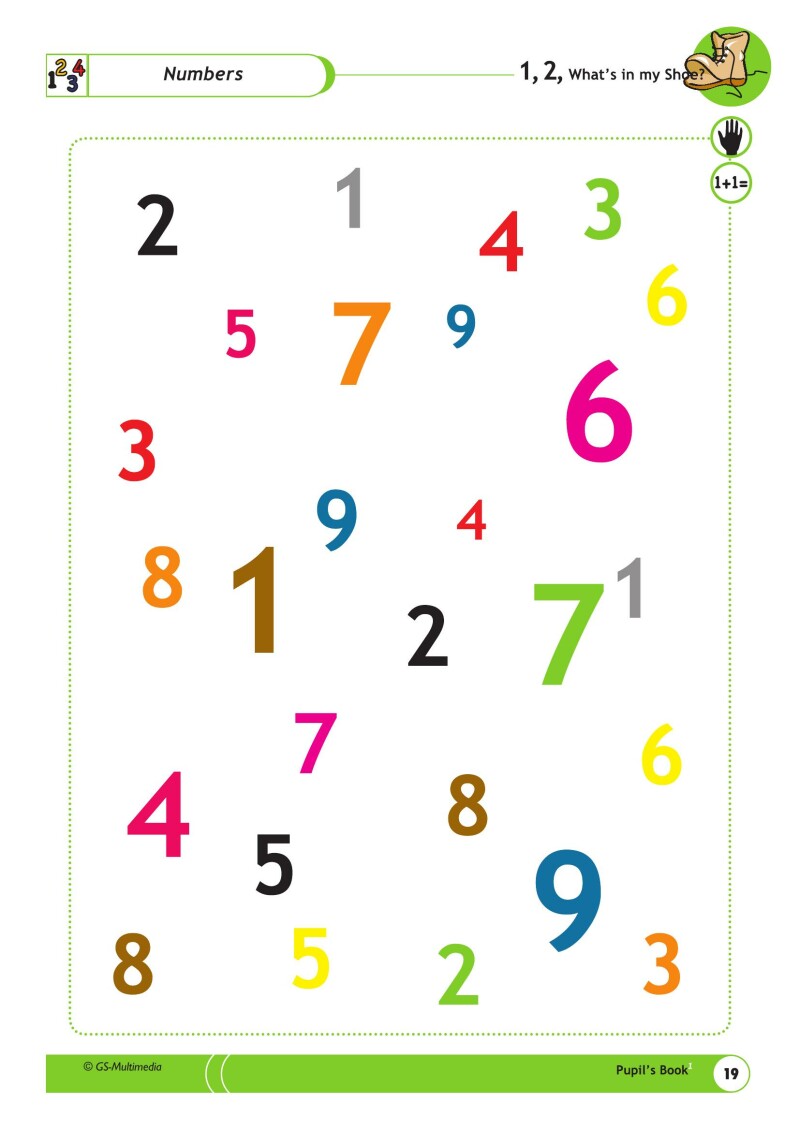 1,2, What's in my Shoe? - Pupil's Book 1