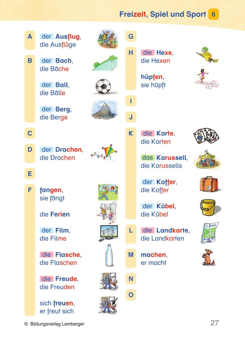 INDIGO - Silben-Themen-Wörterbuch: Differenziertes Wörterbuch mit illustrierten Themen und Grundwortschatz