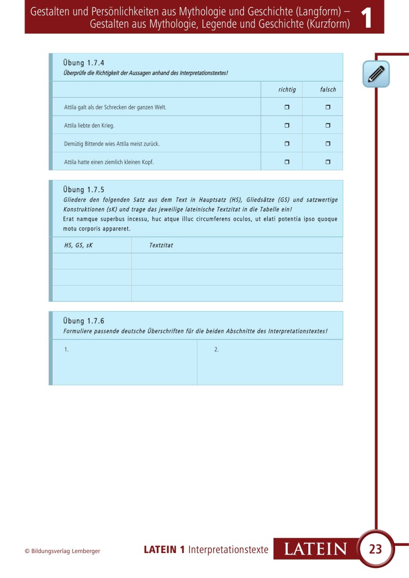 Vitae / Interpretationstexte 1