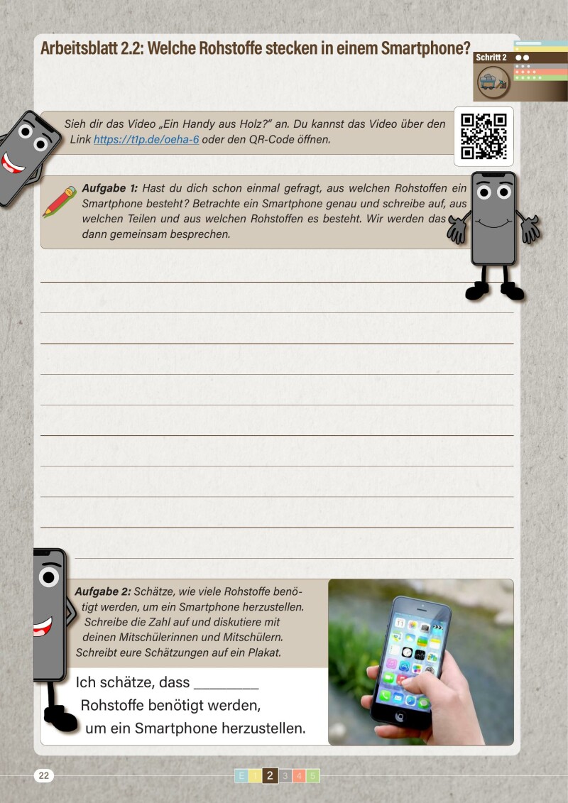 ÖHA! "Was hat mein Smartphone mit Umweltschutz zu tun?" Arbeitsbuch für die Volksschule