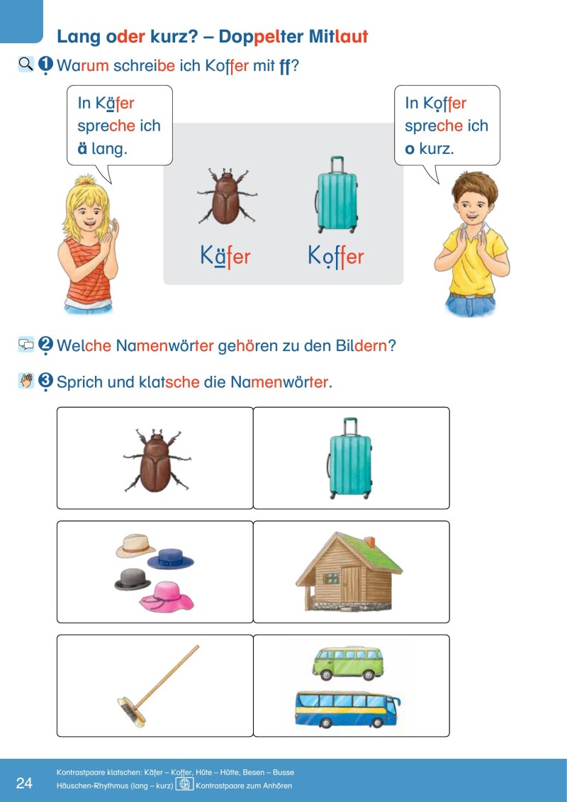 ABC der Tiere 2 – Schulbuch Kompaktausgabe: Spracharbeitsheft A (1. Semester) mit Silbenschrift_LP’23